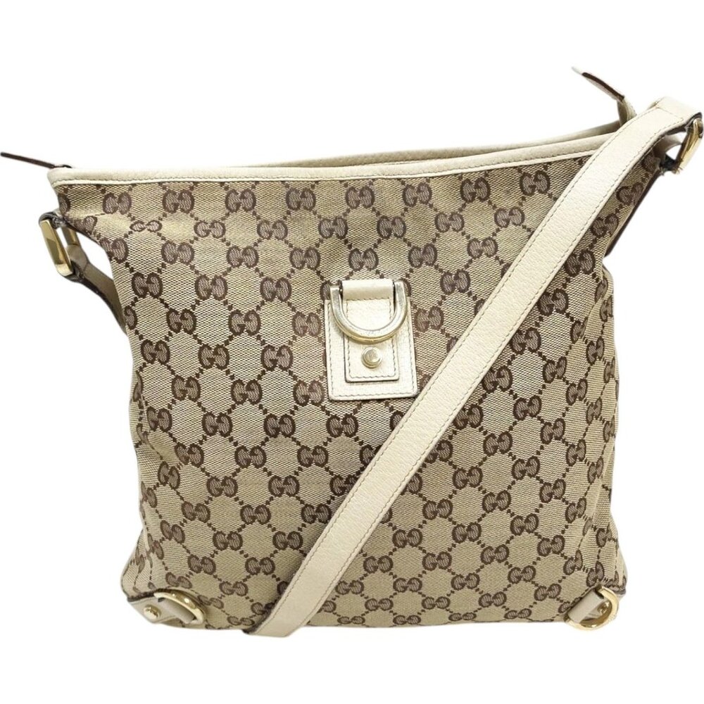 868227BV (L3) Gucci Crossbody Bag Brown PVC